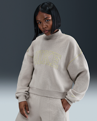 Женский свитшот Nike Sportswear Phoenix Fleece Mock-Neck