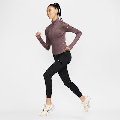 ナイキ スウィフト ウィメンズ Dri-FIT フルジップ ミッドレイヤー ランニングトップ