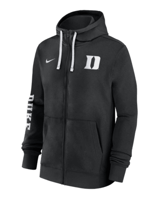 Мужское худи Duke Blue Devils Sideline Team Issue Nike College Full-Zip Hoodie