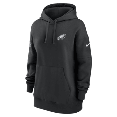 women's eagles zip up hoodie