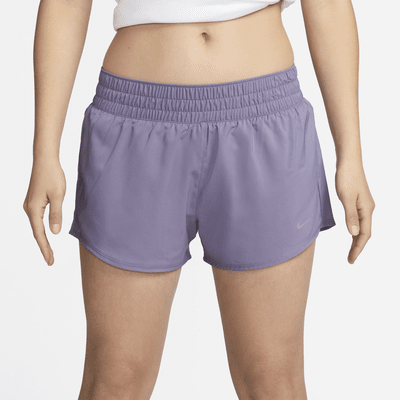 Shorts con forro de ropa interior Dri-FIT de tiro medio de 8 cm para mujer Nike One