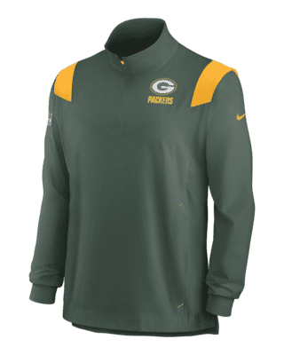 Nike Sideline Coach Lockup (NFL Green Bay Packers) Men's Short-Sleeve Jacket