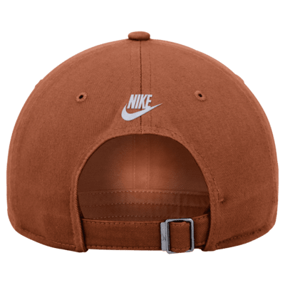 Gorra universitaria Nike ajustable con logotipo de Texas