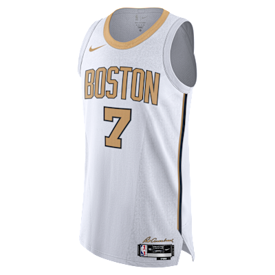 Jaylen Brown Boston Celtics City Edition Men's Nike Dri-FIT ADV NBA Authentic Jersey