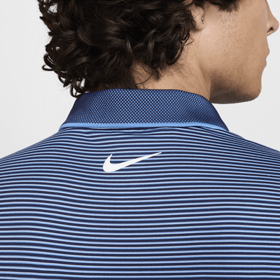 Polo de golf a rayas Dri-FIT para hombre Nike Tour