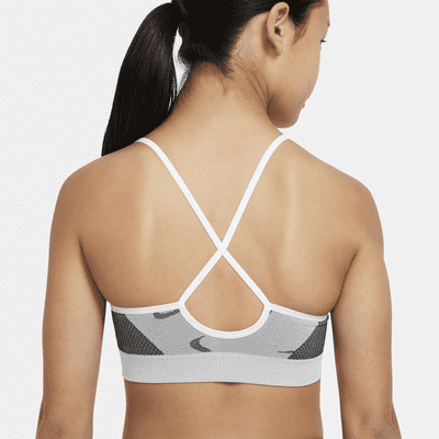 Nike Indy Big Kids' (Girls') Sports Bra