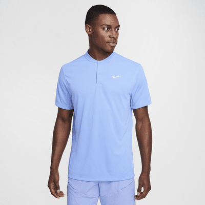 Polo de cuello en v de tenis para hombre NikeCourt Dri-FIT