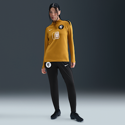 Haut d'entraînement de foot Nike Dri-FIT Pays-Bas Strike pour femme