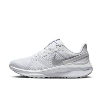 Tenis de correr en carretera para mujer (extraancho) Nike Structure 25