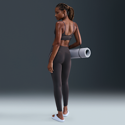 Nike One sport-bh met vulling en lichte ondersteuning