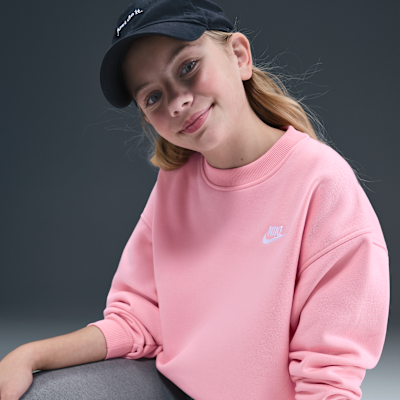 Felpa oversize Nike Sportswear Club Fleece – Ragazzo/a