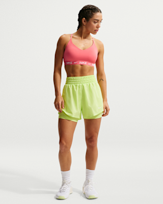 Женские шорты Nike One Dri-FIT High-Waisted 3" 2-in-1 Shorts