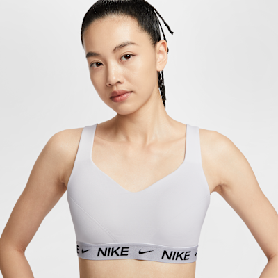 나이키 인디 하이 서포트 여성 패드 어저스터블 스포츠 브라