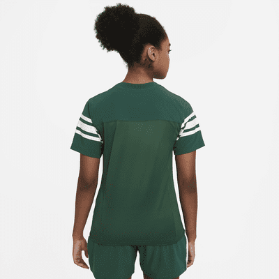 Camiseta de fútbol con bandera para mujer Nike Vapor (Stock)