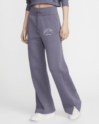 Женские  Nike Sportswear Phoenix Fleece High-Waisted Wide-Leg Sweatpants