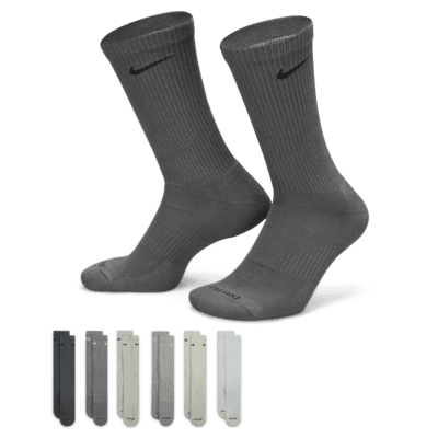 Nike Everyday Plus Cushion Crew Socks - 6 Pair Pack Medium
