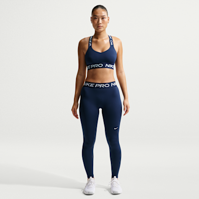 Nike Pro Women's Mid-Rise Full-Length Leggings