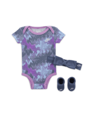 Детские  Nike Digi Dye 3-Piece Bodysuit Box Set Baby Bodysuit Set