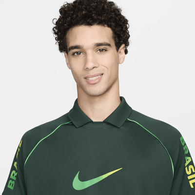 Jersey de fútbol Nike Dri-FIT de Brasil para hombre