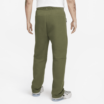 Pants de entrenamiento con dobladillo abierto para hombre Nike Sportswear Tech Fleece