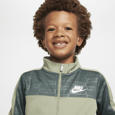 Nike Dri-FIT Sportswear Textured Club Little Kids' 2-Piece Tricot Set