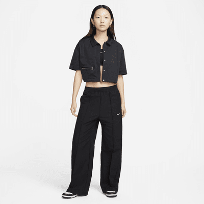 Nike Sportswear Everything Wovens Women's Mid-Rise Open-Hem Trousers