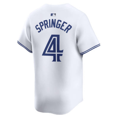 Jersey Nike Dri-FIT ADV de la MLB Limited para hombre George Springer Toronto Blue Jays