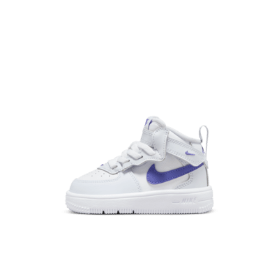 Tenis para bebé e infantil Nike Force 1 Mid EasyOn