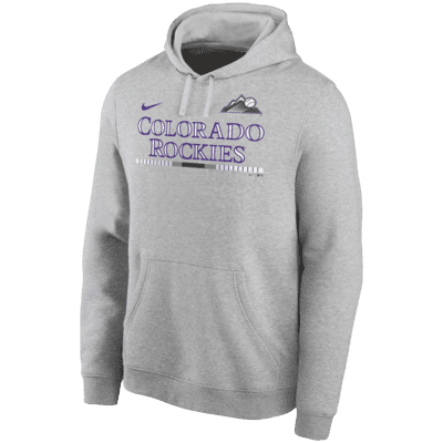 Nike Color Bar Club (MLB Colorado Rockies) Men’s Pullover Hoodie