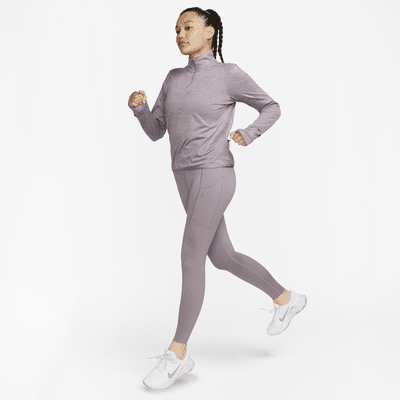 Nike Dri-FIT Swift UV Women's 1/4-Zip Running Top