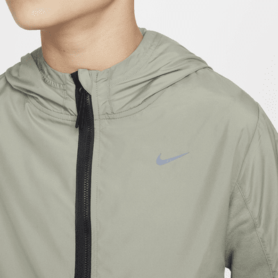 Flísová mikina Nike Sportswear City Utility EasyOn s kapucí a polovičním zipem pro větší děti