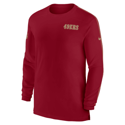 Playera de manga larga Nike Dri-FIT de la NFL para hombre San Francisco ...