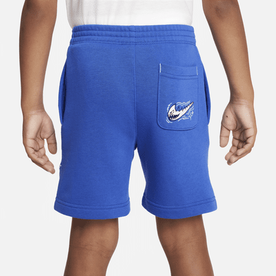 Nike Sportswear "Art of Play" French Terry Shorts Little Kids Shorts