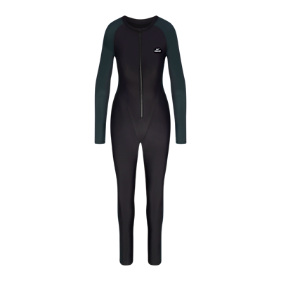 NikeSKIMS Shine Women's Zip-Front Long Bodysuit