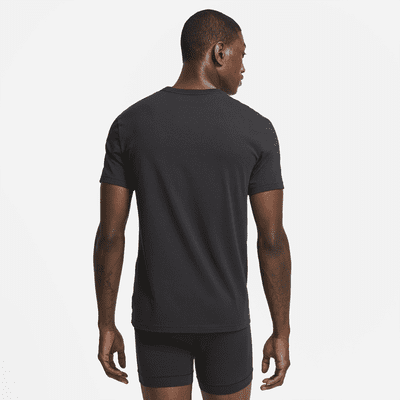 Nike Everyday Cotton Stretch Men's Slim Fit Crew-Neck Undershirt (2-Pack)