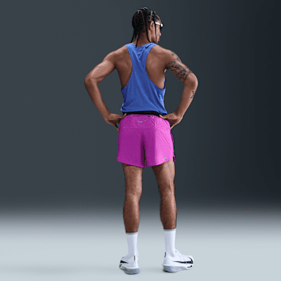 Shorts de correr Dri-FIT de 13 cm con forro de ropa interior para hombre Nike Stride