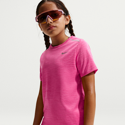 Nike Miler Older Kids' Dri-FIT Short-Sleeve Top