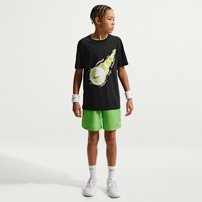 Carlos Alcaraz Nike Tennis kortærmet T-shirt til større børn