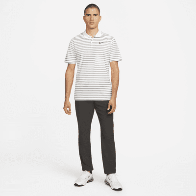 Polo da golf a righe Nike Dri-FIT Victory – Uomo