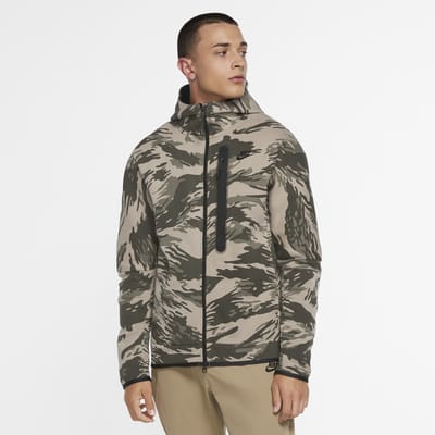 nike camouflage hoodie men's