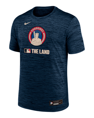 Мужская футболка Cleveland Guardians Authentic Collection City Connect Velocity Nike Dri-FIT MLB