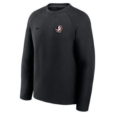 Florida State Tech Fleece Men's Nike College Pullover Crew