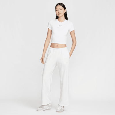 Кроп-футболка женская Nike Sportswear Chill Knit