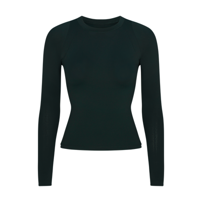 Playera de cuello redondo de manga larga para mujer NikeSKIMS Airy