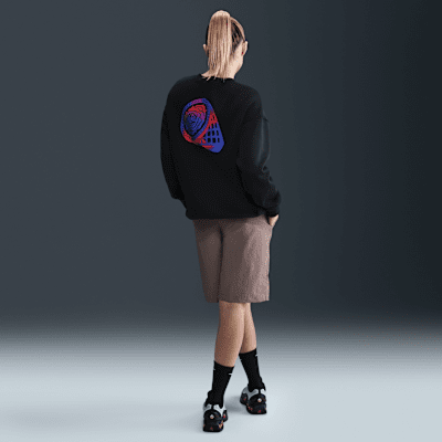 England Phoenix Fleece Women's Nike Football Oversized Crew-Neck Sweatshirt