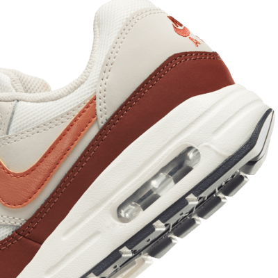 Air Max 1 sko til store barn