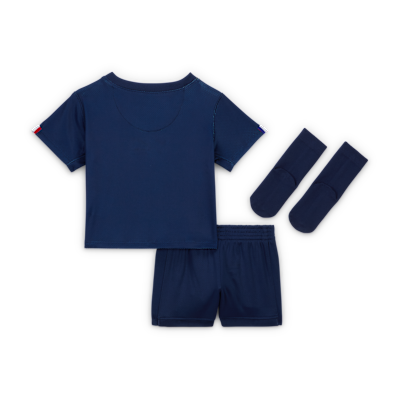 Paris Saint-Germain 2025/26 Stadium Home Baby/Toddler Nike Football Replica 3-Piece Kit