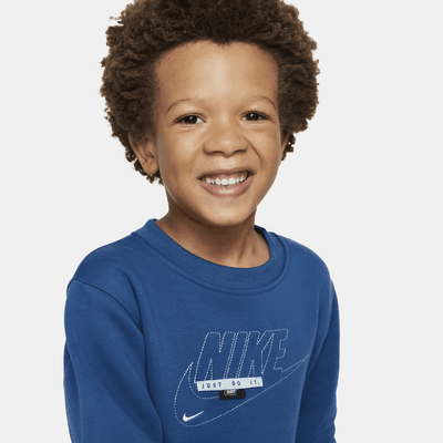 Sudadera de cuello redondo especial para niños talla pequeña Nike Sportswear