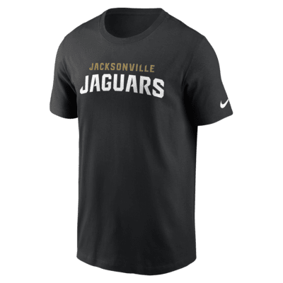 Jacksonville Jaguars Primetime Wordmark Essential Men's Nike NFL T-Shirt