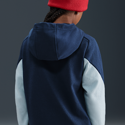 Dzianinowa bluza z kapturem dla dużych dzieci Dri-FIT Nike Multi